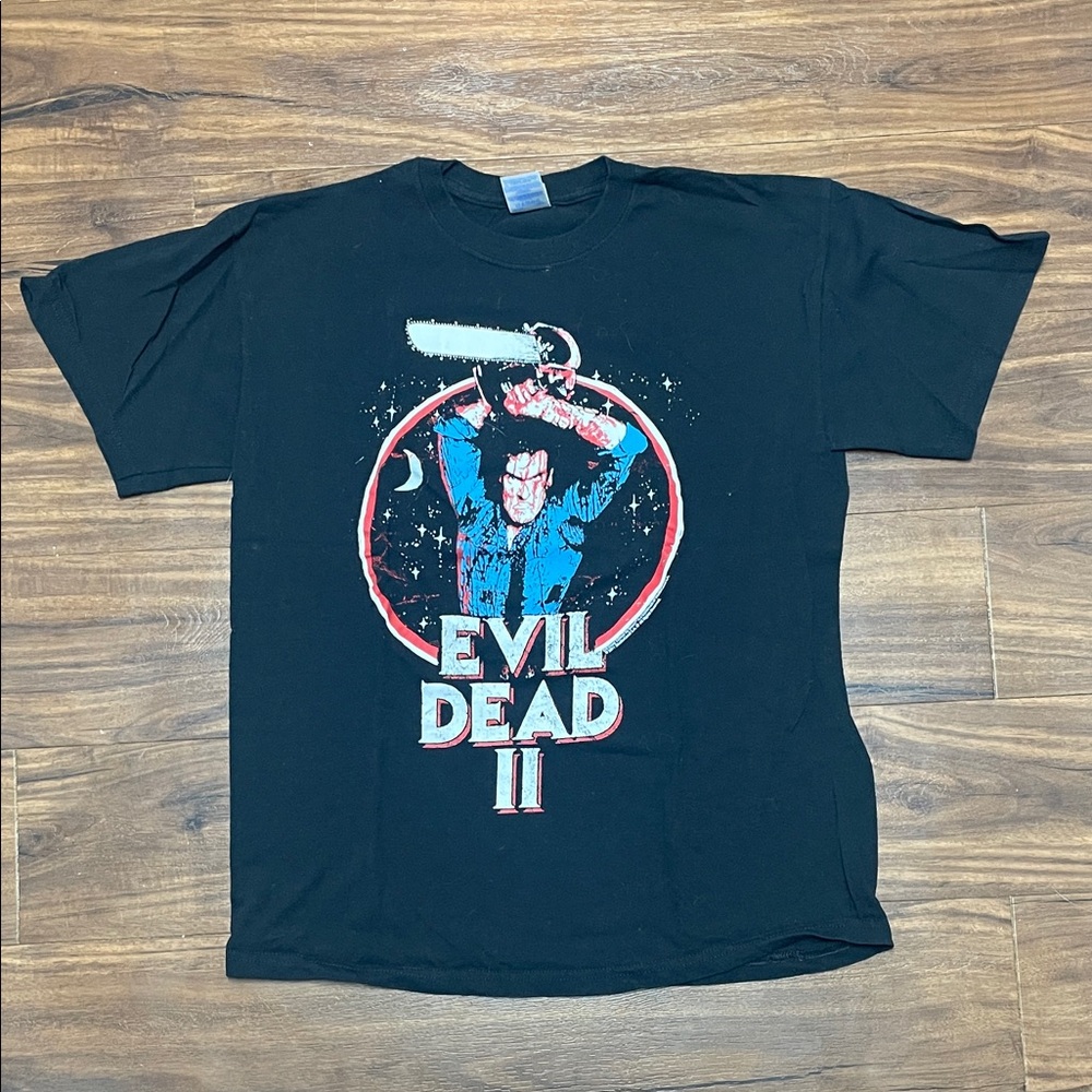 Evil Dead II Black Graphic T-Shirt